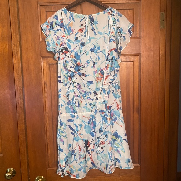 Parker Lana Drop Waist Silk Dress in Catalonia size XS - Picture 5 of 16